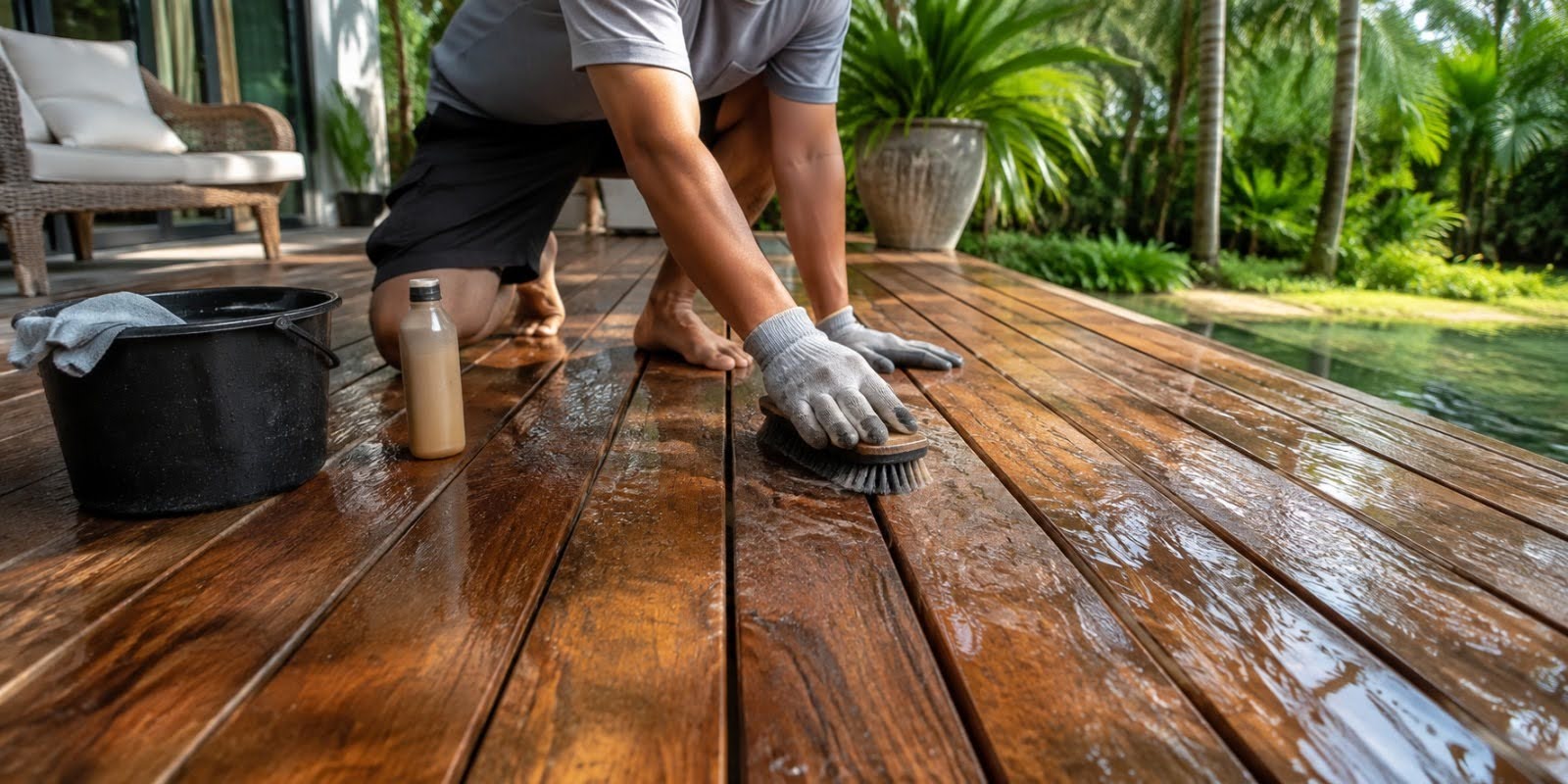 How to Maintain Outdoor Wood Decking in Singapore’s Tropical Climate: A Detailed Guide